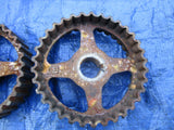 99-00 Honda Civic SIR SI B16A2 OEM camshaft cam gears PR3 GSR set B18 VTEC B16 3