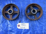 99-00 Honda Civic SIR SI B16A2 OEM camshaft cam gears PR3 GSR set B18 VTEC B16 8