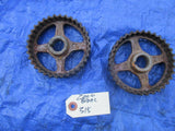 99-00 Honda Civic SIR SI B16A2 OEM camshaft cam gears PR3 GSR set B18 VTEC B16 3