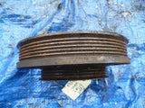 01-05 Honda Civic D17A2 vtec harmonic balancer crank pulley engine motor OEM 1.7