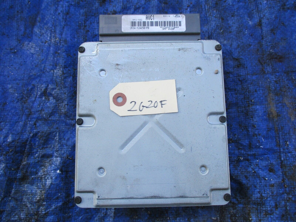 02 Ford Mustang 3.8 auto transmission engine computer ECM 2R3A-12A650-PB ECU AVC