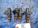 02-06 Acura RSX K20A3 fuel injectors set OEM engine motor base 4006041