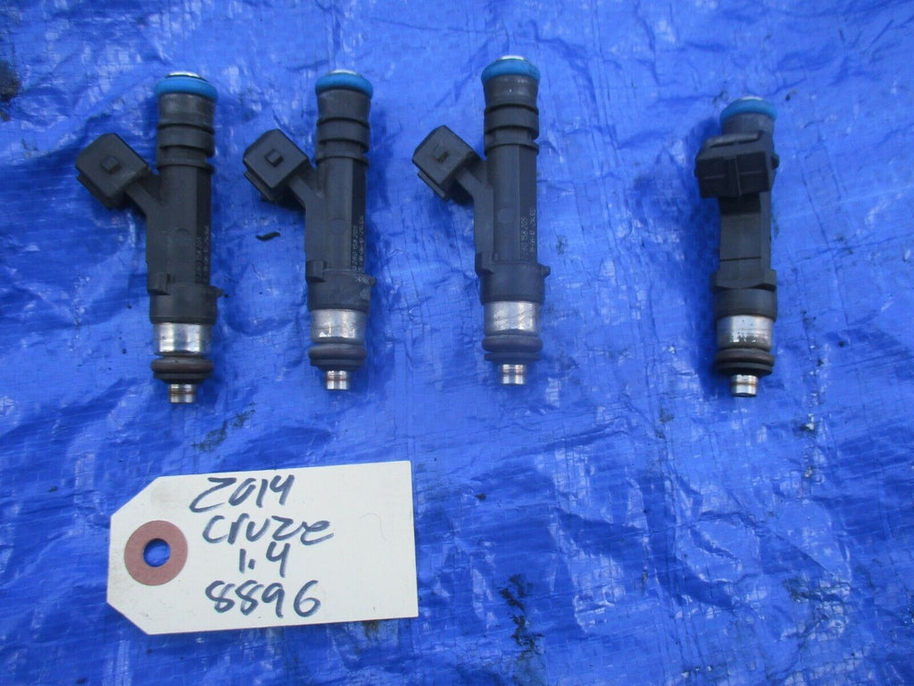 2014 Chevy Cruze 1.4 fuel injector assembly set OEM turbo engine motor 280158205