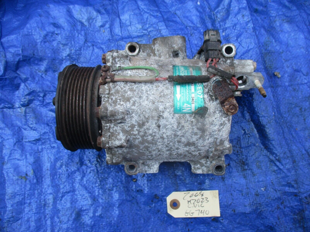 06-11 Honda Civic K20Z3 OEM AC compressor assembly TRSE07 3401 4N