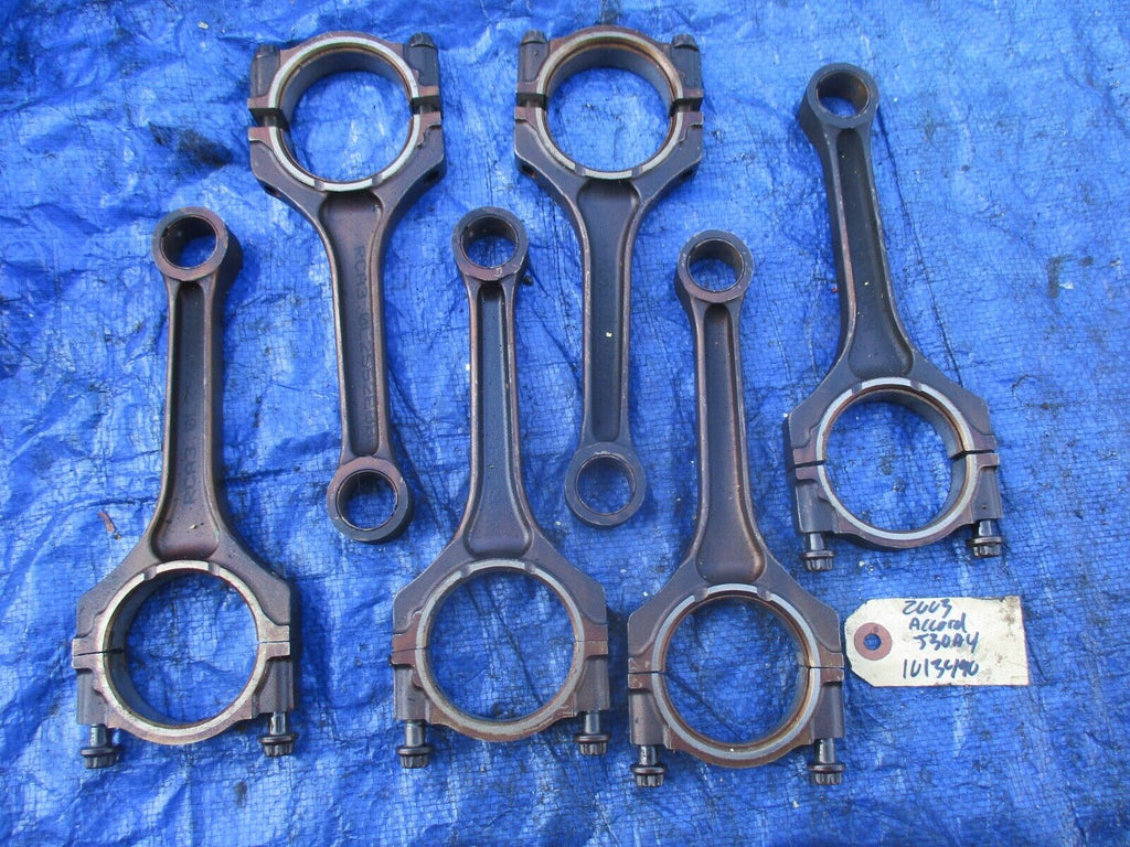 2003 Honda Accord J30A4 OEM connecting rods set RCA engine motor 1013490