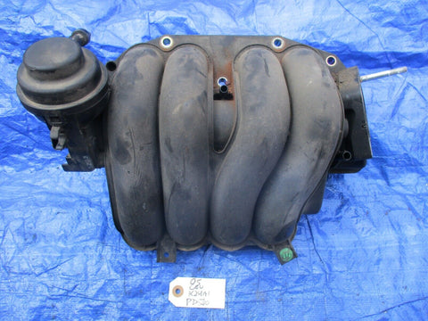 05-06 Honda CRV K24A1 intake manifold assembly OEM engine motor K24A base PD500