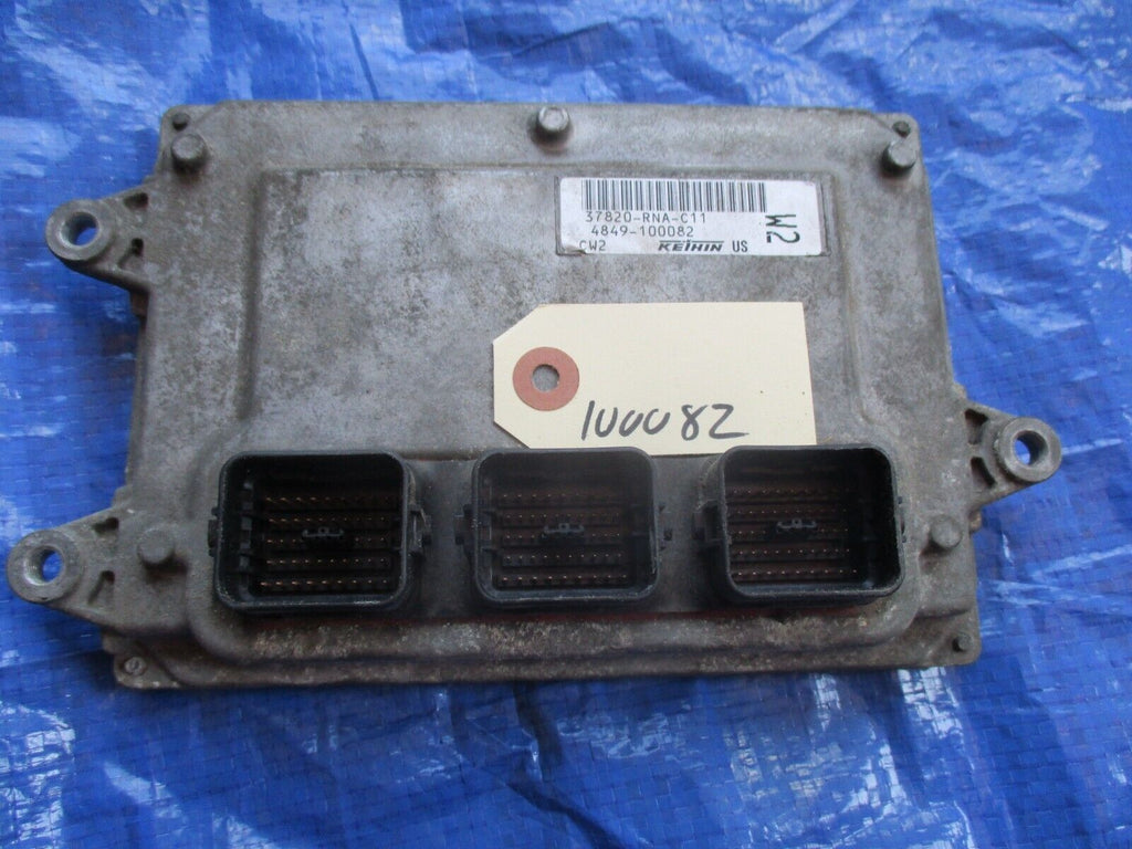 2007 Honda Civic engine computer ecu manual transmission 37820-RNA-C11 OEM 82