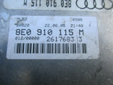 2007 Audi A4 engine computer ECM ECU OEM 8E0 910 115 M automatic 2.0 turbo OEM