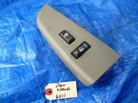 00-02 Chevy Silverado grey passenger power window switch assembly OEM RH 