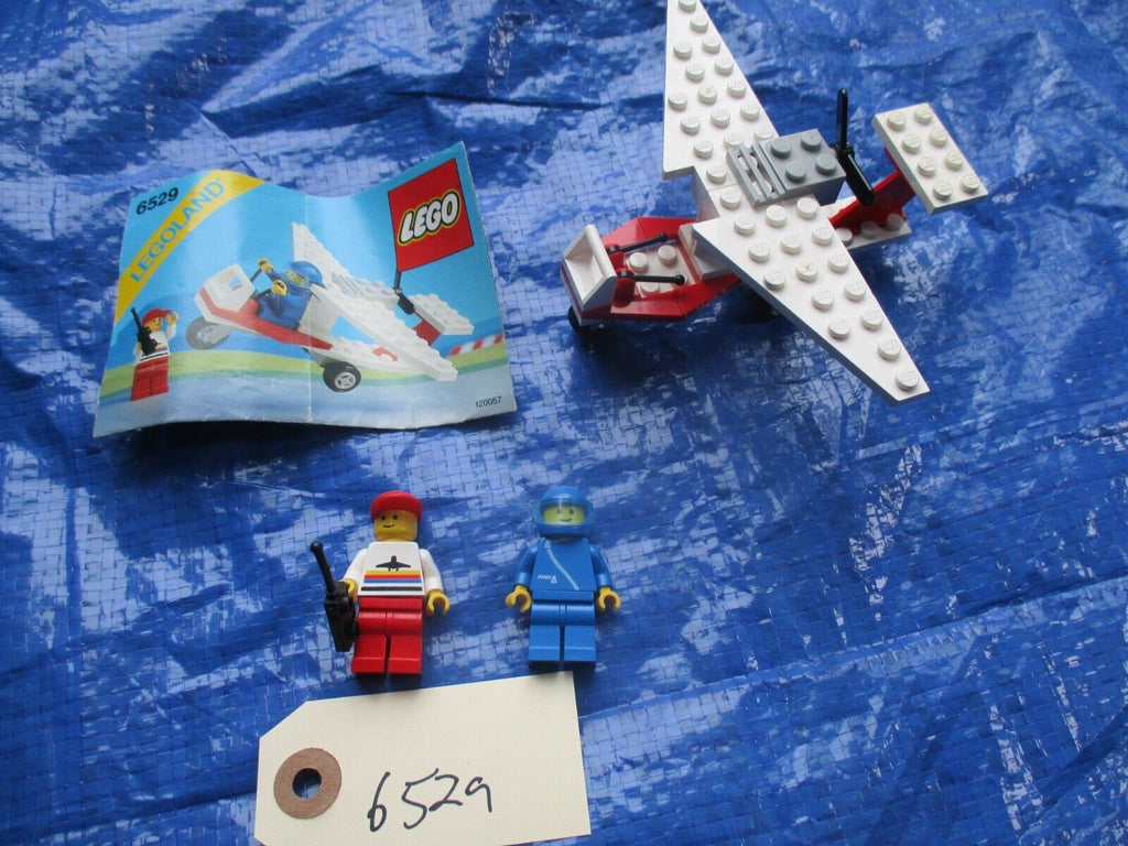 1990 Lego 6529 ultra light glider plane vintage complete set