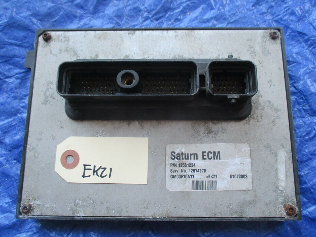 2003 Saturn Ion 2.2 OEM engine computer 12581234 ECU ECM YRJW 12574270 OEM