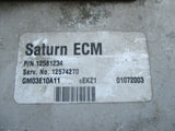 2003 Saturn Ion 2.2 OEM engine computer 12581234 ECU ECM YRJW 12574270 OEM