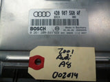 2001 Audi A8 Engine Computer ECU 4D0 907 560 AF Bosch 0 261 206 844