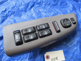 00-02 Chevy Suburban driver master power window switch OEM GMC grey LH