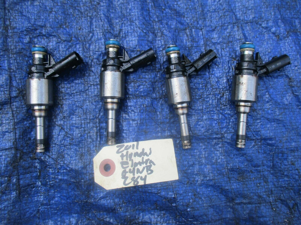 2011 Hyundai Elantra fuel injector assembly set OEM NU ENG G4NB 35310-2E500