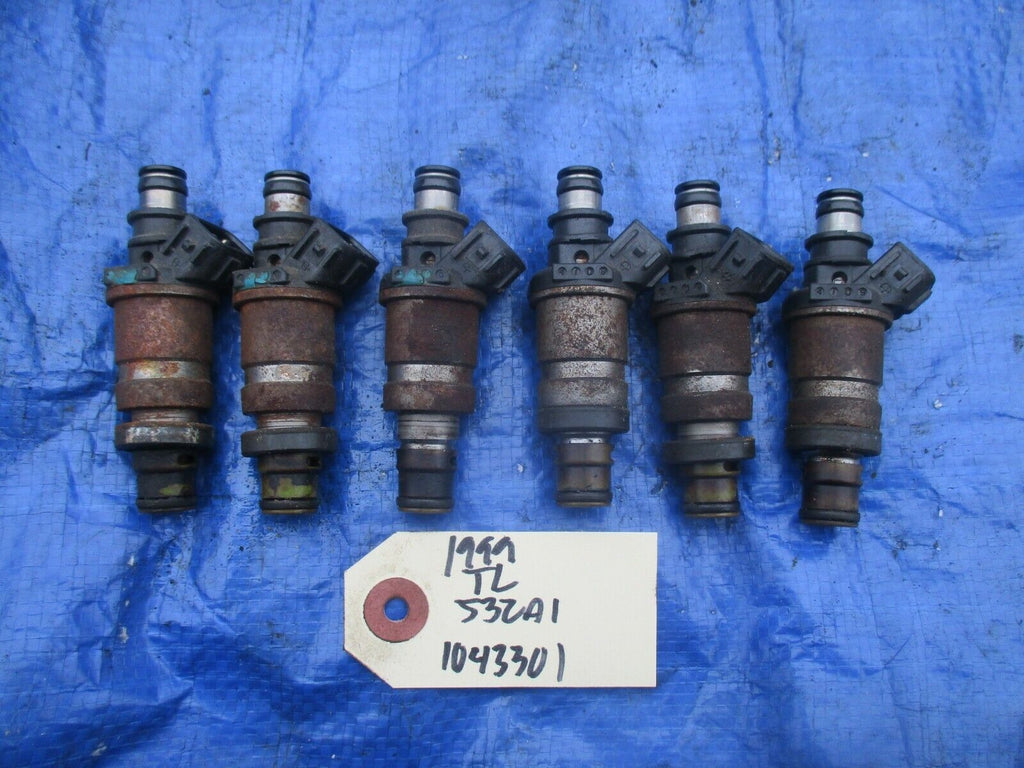 99-03 Acura TL J32A1 fuel injector set OEM J32 engine motor 1043301