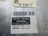 2005 Toyota Prius 1.5 engine computer ECU 89661-47102 ECM 275100-4730 PCM OEM