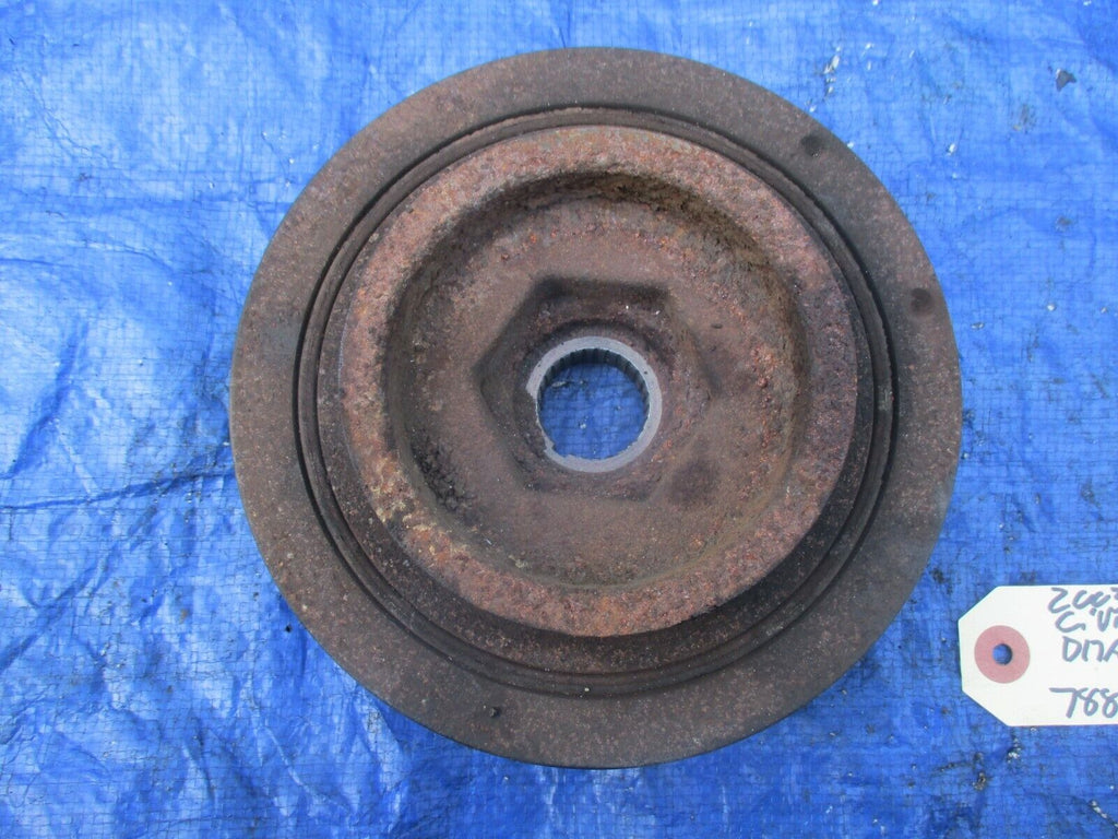 01-05 Honda Civic D17A1 harmonic balancer crank pulley engine motor OEM 1.7 D17