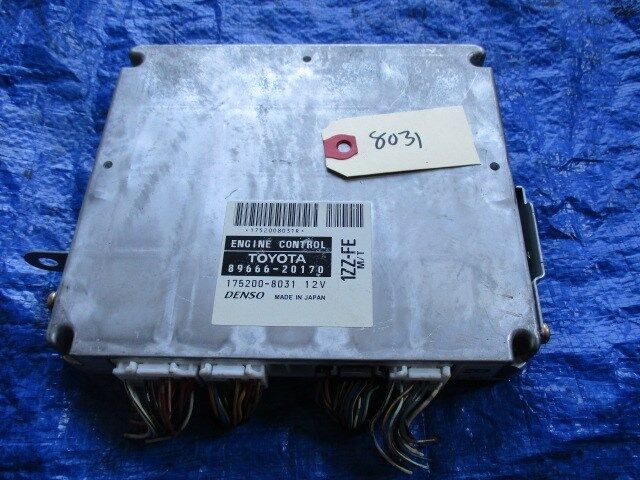 2002 Toyota Celica GT manual transmission engine computer ECU ECM 89666-20170 2