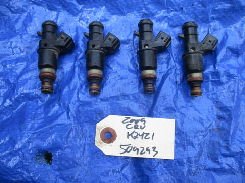 07-09 Honda CRV K24Z1 fuel injector set assembly engine motor OEM K24 AAST 50929