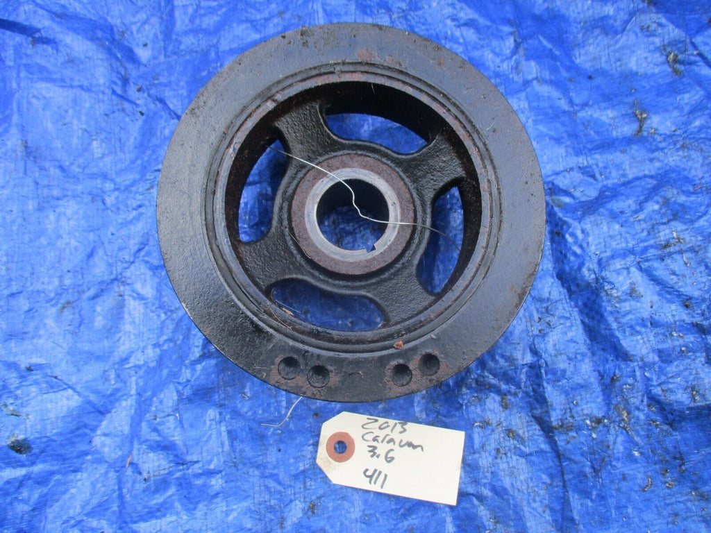 2013 Dodge Grand Caravan 3.6 crankshaft pulley harmonic balancer engine OEM 411