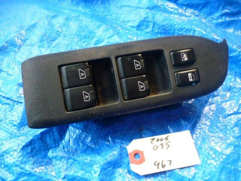 05-06 Infiniti G35 driver master power window switch OEM