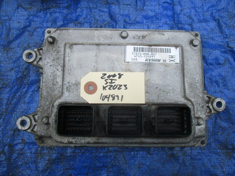 2008 Honda Civic Si manual K20Z3 engine computer 37820-RRB-A07 ECU ECM K20Z OEM