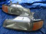 97-00 Acura 1.6 EL passenger driver headlight assembly set pair OEM head light 1