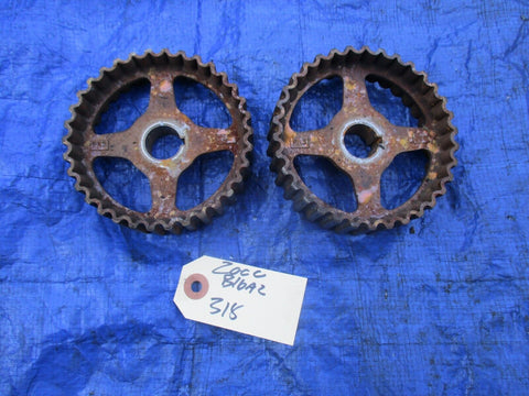 99-00 Honda Civic SIR SI B16A2 OEM camshaft cam gears PR3 GSR set B18 VTEC B16 3