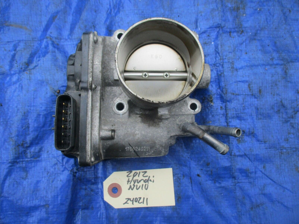 2012 Hyundai Elantra 1.8 NU10 throttle body assembly engine motor OEM electronic