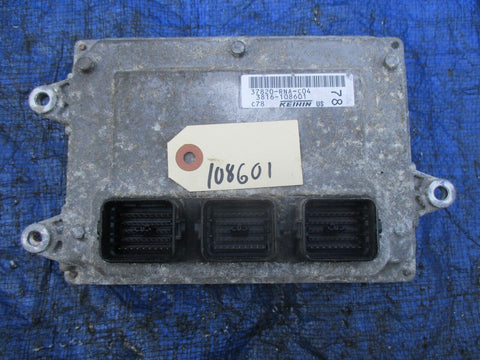 06-08 Honda Civic engine computer ecu manual transmission 37820-RNA-C04 OEM 01