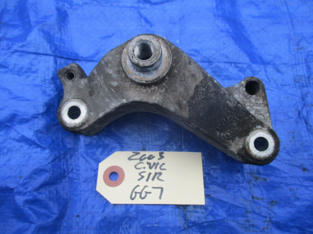 02-06 Honda Civic SIR K20A3 power steering delete idler bracket EP3 OEM PRA-1 GG