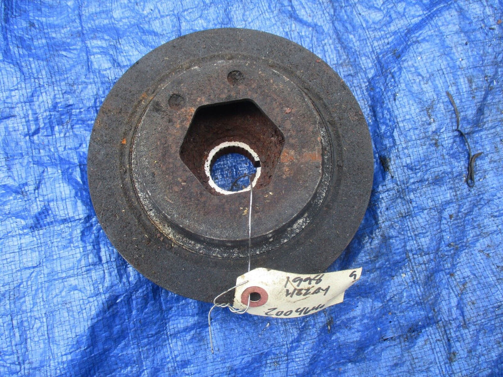 93-01 Honda Prelude H22A4 crank pulley harmonic balancer OEM VTEC engine h22 464