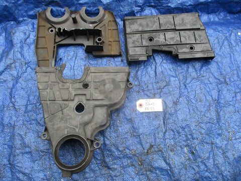 92-95 Honda Civic B16A3 upper lower timing cover assembly OEM engine VTEC B16