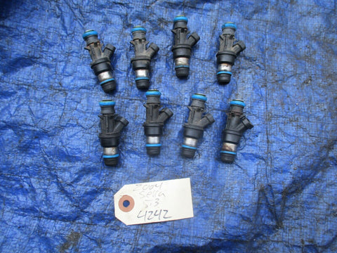 2004 GMC Sierra 1500 OEM fuel injectors set OEM 25317628 engine motor 4.8 V8 5.3