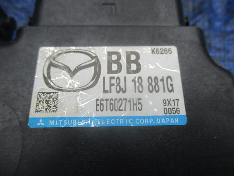 2010 Mazda 3 manual transmission 2.0 manual engine computer ECM LF8J 18 881G ECU