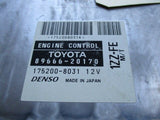 2002 Toyota Celica GT manual transmission engine computer ECU ECM 89666-20170 2