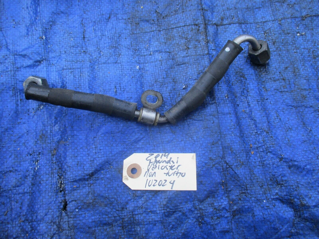 2014 Hyundai Veloster 1.6 non turbo OEM fuel rail line assembly engine motor