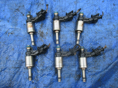 2010 GMC Acadia 3.6 OEM fuel injector set 12634491 complete set of 6