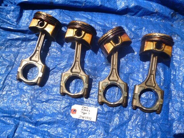 02-04 Acura RSX Type S K20A2 pistons and rods engine motor OEM PRB set 2407232