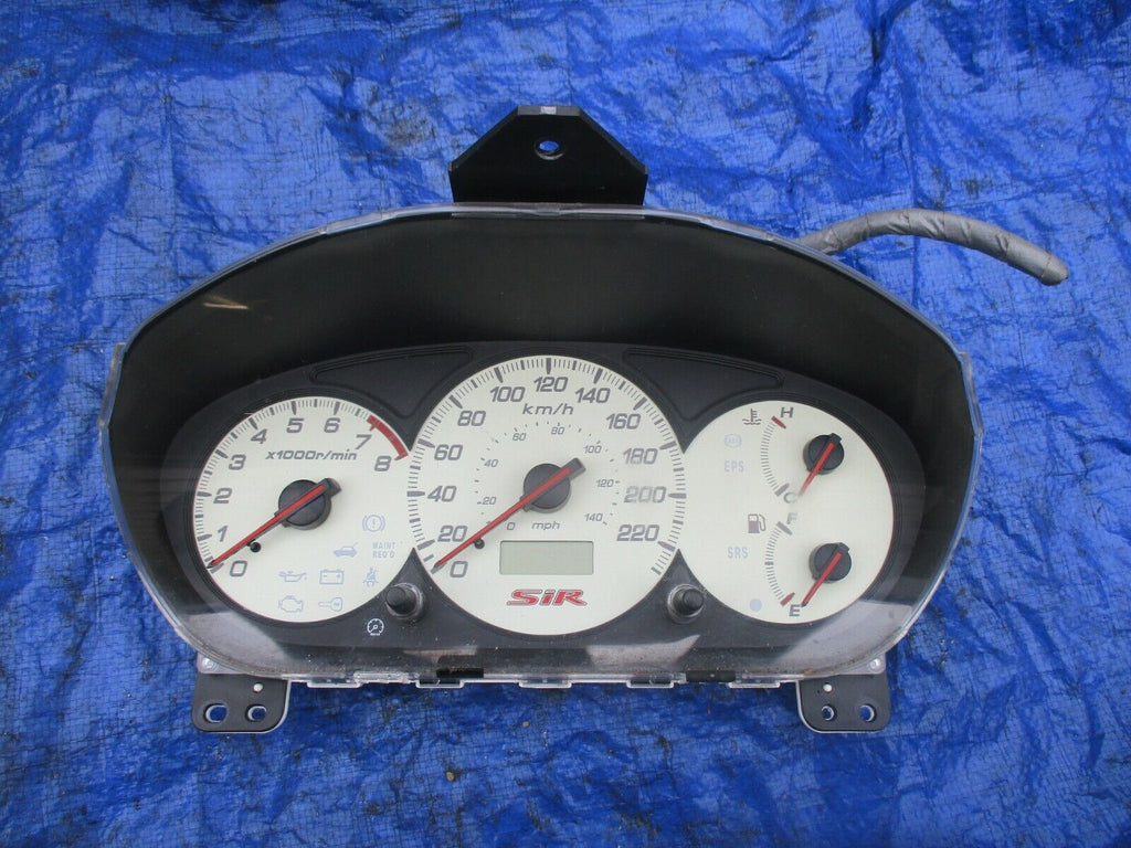 02-04 Honda Civic EP3 SIR instrument gauge cluster OEM speedo 78100-S5T-C110 KMH