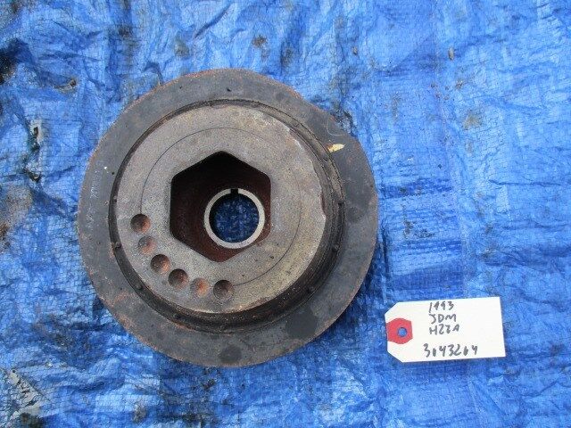 92-01 JDM Honda Prelude crankshaft pulley crank OEM H22A engine H22A4 VTEC P13