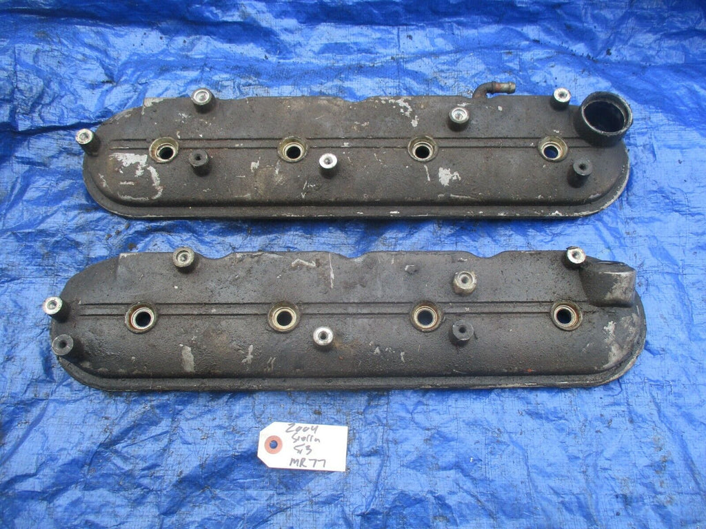 00-06 Chevy Silverado 5.3 OEM valve cover set GMC Sierra 4.8 driver passenger