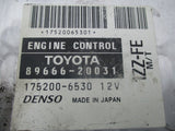 2000 Toyota Celica GT manual transmission engine computer ECU ECM 89666-20031