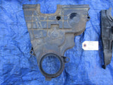 90-95 Acura Integra B18B1 OEM timing cover set upper lower engine motor B18A1 1