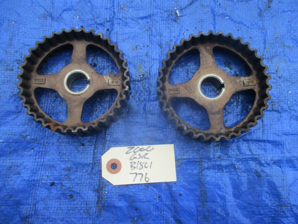 94-01 Acura Integra GSR B18C1 OEM camshaft cam gears PR3 SIR set B18 VTEC B16