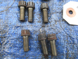 92-00 Honda Civic B16A2 flywheel bolts pressure plate bolts OEM B18C1 B18C B16 C