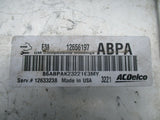 2010 Chevy Silverado engine computer ECM 12656197 ABPA ECU 12633238 OEM