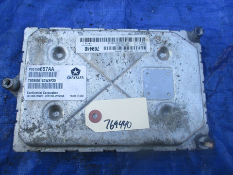 2012 Dodge Caravan 3.6L engine computer ecu ecm P05150657AA OEM Chrysler 2