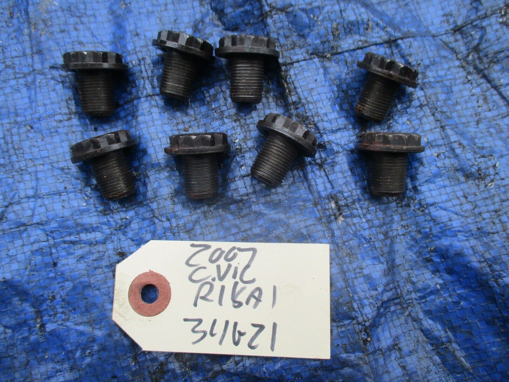 06-09 Honda Civic R18A1 VTEC automatic transmission flex plate bolts engine OEM